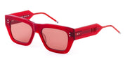 Ottica Mondello Roma - Thom Browne - UES947A-G0002-600-52 - RECTANGULAR - RED - Acetate - shape  - red - EYEWEAR - SUNGLASSES - Donna,Women - lens  - Made In Japan