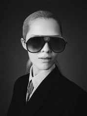 Ottica Mondello Roma - Jacques Marie Mage - JMMEK-18F - LOCKHEED - GENEVA - Titanium - shape Aviator - Gold - EYEWEAR - SUNGLASSES - Unisex,Uomo,Donna,Women,Men - lens Green - Made In Japan