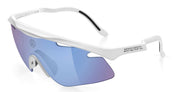 Ottica Mondello Roma - Alba Optics - 8050054514055 - MANTRA - WHITE / VZUM F-LENS FLM - Tr90 - shape Mask - White - EYEWEAR - SUNGLASSES - Unisex,Uomo,Donna,Women,Men - lens purple - Made In Italy