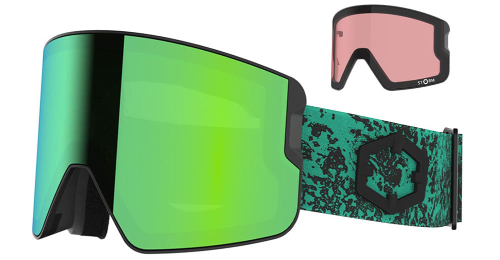 Ottica Mondello Roma - Out Of - XG15AA18M - ZENITH - COPPER / GREEN MCI LENS MEDIUM - nylon - shape Mask - green - EYEWEAR - GOGGLES - Unisex,Uomo,Donna,Women,Men - lens Green - Made In Italy