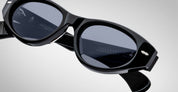 Ottica Mondello Roma - Jacques Marie Mage - JMMKR-88 - KRASNER - BLACK - Acetate - shape Cat-eye - Black - EYEWEAR - SUNGLASSES - Donna,Women - lens jet black - Made In Japan