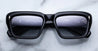Ottica Mondello Roma - Jacques Marie Mage - JMMWK-10Y1 - DECADE COLLECTION: WALKER - DECADE - Acetate - shape Rectangular - Black - EYEWEAR - SUNGLASSES - Uomo,Men - lens Gradient grey - Made In Japan