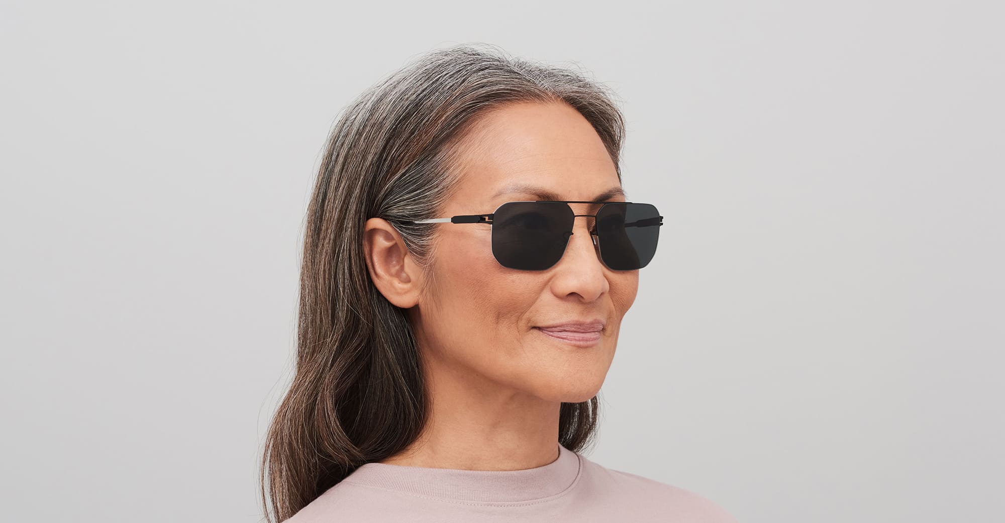 Ottica Mondello Roma - Mykita - 10091522 - RHYS - BLACK / SILVER - stainless steel - shape  - black, silver - EYEWEAR - SUNGLASSES - Unisex,Uomo,Donna,Women,Men - lens  - Made In Germany