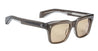 Ottica Mondello Roma - Jacques Marie Mage - JMMML-11V - MOLINO - COLOSSEUM - Acetate - shape Rectangular - brown - EYEWEAR - SUNGLASSES - Uomo,Men - lens yellow - Made In Japan