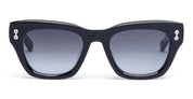 Ottica Mondello Roma - Akoni - AKS-527A-50 - NEBULA - CRYSTAL BLACK / 12K GOLD - Acetate - shape  - Black, gold - EYEWEAR - SUNGLASSES - Unisex,Uomo,Donna,Women,Men - lens  - Made In Japan