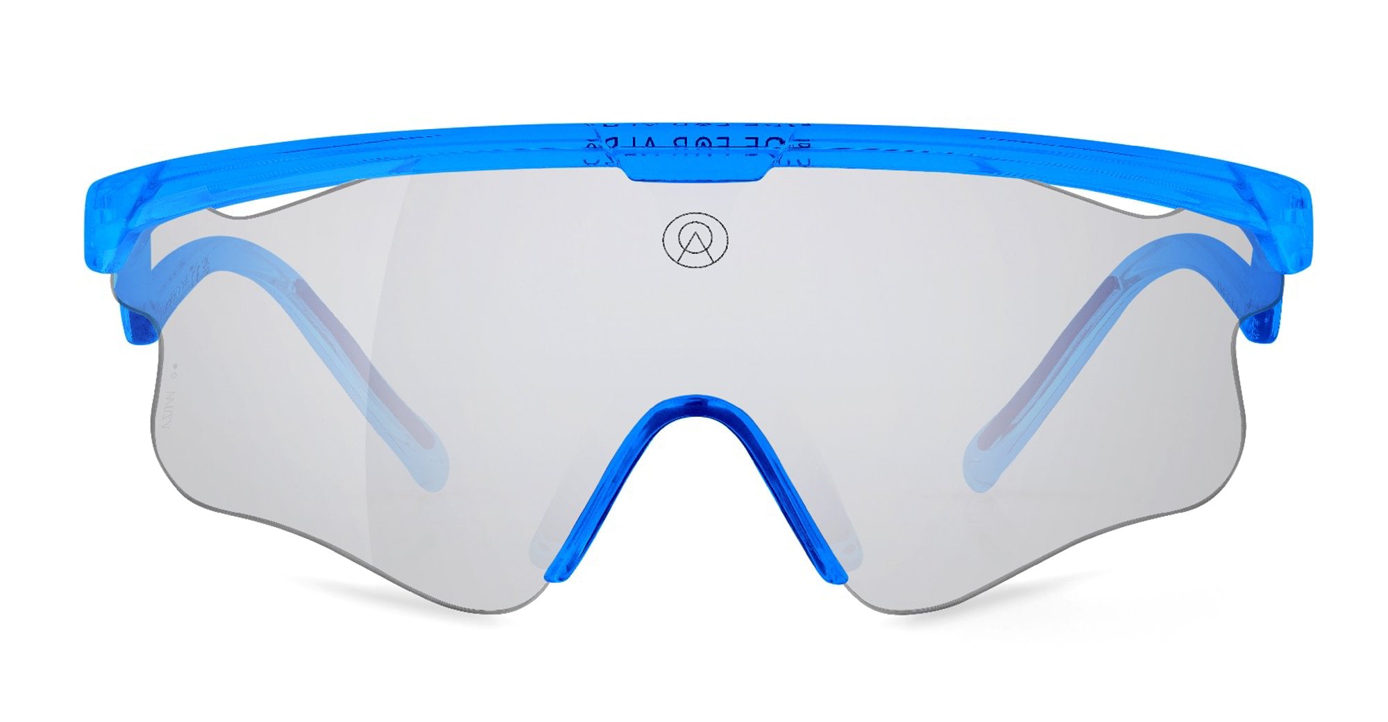 Ottica Mondello Roma - Alba Optics - 8050054518831 - DELTA LEI - BLUE GLOSSY / VZUM SUPER ALU - Tr90 - shape Mask - blue - EYEWEAR - SUNGLASSES - Unisex,Uomo,Donna,Women,Men - lens Grey - Made In Italy