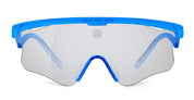 Ottica Mondello Roma - Alba Optics - 8050054518831 - DELTA LEI - BLUE GLOSSY / VZUM SUPER ALU - Tr90 - shape Mask - blue - EYEWEAR - SUNGLASSES - Unisex,Uomo,Donna,Women,Men - lens Grey - Made In Italy
