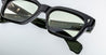 Ottica Mondello Roma - Jacques Marie Mage - JMMML-16C - MOLINO - COBRA - Acetate - shape Rectangular - Black - EYEWEAR - SUNGLASSES - Uomo,Men - lens light bottle green - Made In Japan
