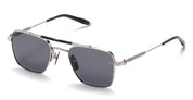 Ottica Mondello Roma - Akoni - AKS-200B-50 - EUROPA - BRUSHED PALLADIUM / DARK GREY CRYSTAL - titanium, acetate - shape Pilot - Palladium - EYEWEAR - SUNGLASSES - Donna,Women - lens Grey - Made In Japan