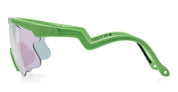 Ottica Mondello Roma - Alba Optics - 8050054518442 - DELTA LEI - PISTACHIO / VZUM F-LENS FIRE - Tr90 - shape Mask - green - EYEWEAR - SUNGLASSES - Unisex,Uomo,Donna,Women,Men - lens red - Made In Italy