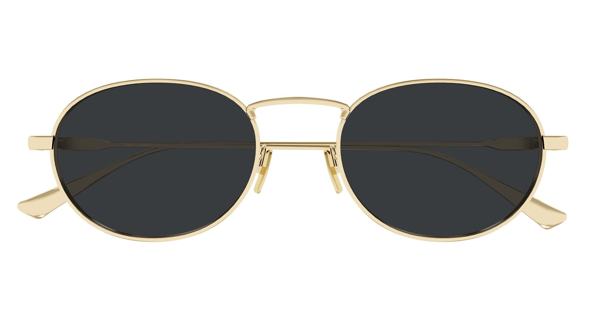  BLACK LENS - Metal - shape Oval - Black - EYEWEAR - SUNGLASSES - Unisex,Uomo,Donna,Women,Men - lens Black - Made In Japan