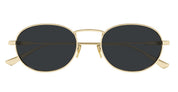 Ottica Mondello Roma - Saint Laurent - SL 799-003 - SL 799-003 - GOLD / BLACK LENS - Metal - shape Oval - Black - EYEWEAR - SUNGLASSES - Unisex,Uomo,Donna,Women,Men - lens Black - Made In Japan