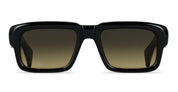 Ottica Mondello Roma - T HENRI - ROAS - ROADRUNNER - SHADOW II - Acetate - shape Rectangular - Black - EYEWEAR - SUNGLASSES - Unisex,Uomo,Donna,Women,Men - lens gradient yellow - Made In Japan