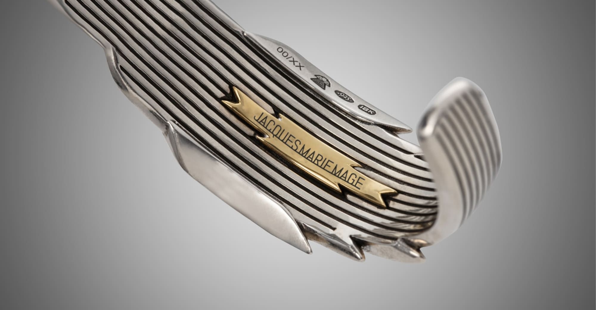Last frontier v - natrona bracelet - silver / l