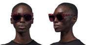 Ottica Mondello Roma - DITA - DTS704-A-02-Z - TELEMAKER - HAUTE TORTOISE - Acetate - shape Butterfly - Tortoise - EYEWEAR - SUNGLASSES - Donna,Women - lens Gradient brown - Made In Japan