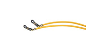 Leather detachable cord - yellow