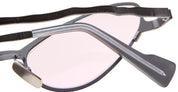 Ottica Mondello Roma - Kuboraum - KRSZ22BB0000002P - MASK Z22 - BLACK MATT - metal, acetate - shape Cat-eye - Black - EYEWEAR - SUNGLASSES - Donna,Women - lens Pink - Made In Italy