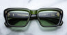 Ottica Mondello Roma - Jacques Marie Mage - JMMWK-10Y4 - DECADE COLLECTION: WALKER - ROVER - Acetate - shape Rectangular - green - EYEWEAR - SUNGLASSES - Uomo,Men - lens Green - Made In Japan