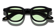 Ottica Mondello Roma - Moscot - OR-DAH-S44240200-TE - DAHVEN  (44) - BLACK / CUSTOM LIMELIGHT LENS - Acetate - shape Panto - Black - EYEWEAR - SUNGLASSES - Unisex,Uomo,Donna,Women,Men - lens Green - Made In China