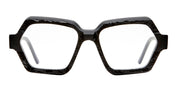 Ottica Mondello Roma - Kuboraum - KROK38BM00PK00OP - MASK K38 - BLACK MATTE / PITHOPRAKTA RX - Acetate - shape  - Black - EYEWEAR - EYEGLASSES - Donna,Women - lens Clear - Made In Italy