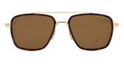 Ottica Mondello Roma - DITA - DTS476-A-01 - ARTOA.57X -  DARK GOLD / DESERT ABALONE - Titanium - shape Navigator - Gold - EYEWEAR - SUNGLASSES - Unisex,Uomo,Donna,Women,Men - lens Brown - Made In Japan