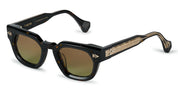 Ottica Mondello Roma - T HENRI - TAE012 - TUATARA - PETRA - Acetate - shape Panto - Havana - EYEWEAR - SUNGLASSES - Unisex,Uomo,Donna,Women,Men - lens Gradient green - Made In Japan