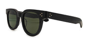 Ottica Mondello Roma - Julius Tart - JTPL-108A-2B-G-15 - FDR X NEIGHBORHOOD 50X24 - BLACK / G-15 LENS - Acetate - shape Round - Black - EYEWEAR - SUNGLASSES - Unisex,Uomo,Donna,Women,Men - lens Green - Made In Japan