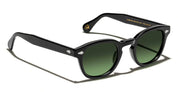 Ottica Mondello Roma - Moscot - OR-LMB2-S49240200-TA - LEMTOSH (49) - BLACK / CUSTOM FOREST WOOD LENS - Acetate - shape  - Black - EYEWEAR - SUNGLASSES - Unisex,Uomo,Donna,Women,Men - lens  - Made In China