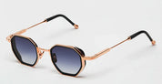 Harrison - c134 - rose gold / navy blue