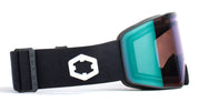 Ottica Mondello Roma - Out Of - XG14A287 - ELECTRA 3 - BLACK / NEW IRID GREEN - nylon - shape Mask - Black - EYEWEAR - GOGGLES - Unisex,Uomo,Donna,Women,Men - lens Green - Made In Italy