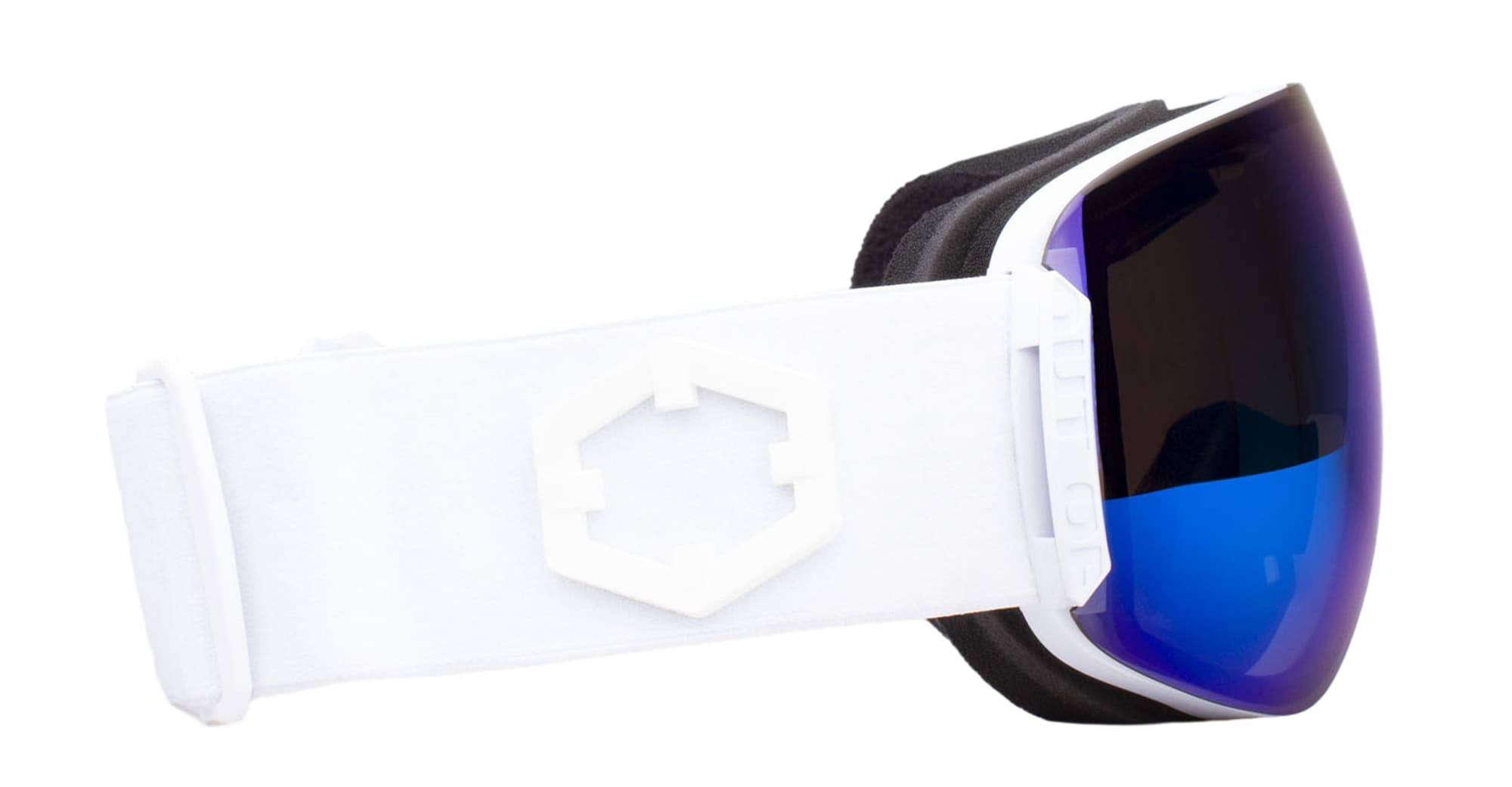 Open - white / blue