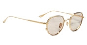 Ottica Mondello Roma - Jacques Marie Mage - JMMTN-120 - HARTANA - DORSET - beta titanium - shape Round - Gold - EYEWEAR - EYEGLASSES - Unisex,Uomo,Donna,Women,Men - lens yellow - Made In Japan