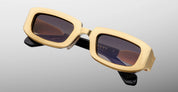 Ottica Mondello Roma - Jacques Marie Mage - JMMPY-40 - RYDER - GOLD - titanium, acetate - shape Rectangular - Gold - EYEWEAR - SUNGLASSES - Unisex,Uomo,Donna,Women,Men - lens Gradient grey - Made In Japan