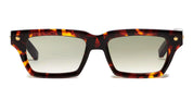 Ottica Mondello Roma - John Dalia - P04-C141 - PROJECT 04 C141 - Classic Havana / Yellow Gold - Acetate - shape Rectangular - havana, gold - EYEWEAR - SUNGLASSES - Unisex,Uomo,Donna,Women,Men - lens Gradient green - Made In France