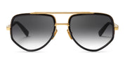 Ottica Mondello Roma - DITA - DTS463-A-01 - MACH-X - BLACK GLASS / MATTE YELLOW GOLD - acetate, titanium  - shape  - Black, gold - EYEWEAR - SUNGLASSES - Donna,Women - lens  - Made In Japan