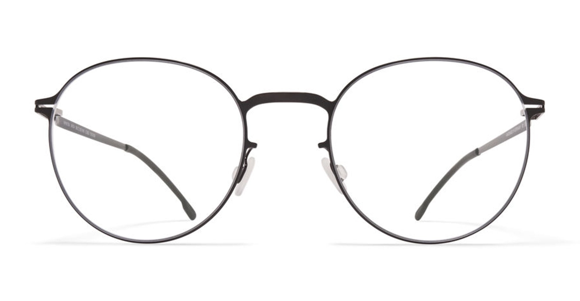 Ottica Mondello Roma - Mykita - 10300509 - AITA - POW13 BLACK RX - stainless steel - shape Round - Black - EYEWEAR - EYEGLASSES - Unisex,Uomo,Donna,Women,Men - lens Clear - Made In Germany