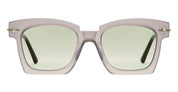 Ottica Mondello Roma - Kuboraum - KRS0J5VP00000020 - MASK J5 VP - VIOLET PETAL - Acetate - shape Squared - violet - EYEWEAR - SUNGLASSES - Unisex,Uomo,Donna,Women,Men - lens light green - Made In Italy