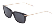 Ottica Mondello Roma - Thom Browne - UES701A-G0003-001-49 - RECTANGULAR 49 - BLACK / GOLD - Acetate, titanium - shape Rectangular - Black, gold - EYEWEAR - SUNGLASSES - Unisex,Uomo,Donna,Women,Men - lens Grey - Made In Japan