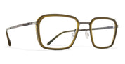 Ottica Mondello Roma - Mykita - 10088258 - LAURI A67 - GRAPHITE / PERIDOT RX - stainless steel - shape Rectangular - grey - EYEWEAR - EYEGLASSES - Unisex,Uomo,Donna,Women,Men - lens Clear - Made In Germany