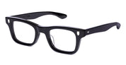 Ottica Mondello Roma - Julius Tart - JTPL-139A - BULLET - BLACK RX - Acetate - shape Rectangular - Black - EYEWEAR - EYEGLASSES - Unisex,Uomo,Donna,Women,Men - lens Clear - Made In Japan