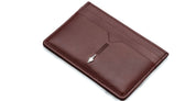 Ottica Mondello Roma - Jacques Marie Mage - J-LWL-THE-2441VGT-OS - THEODORE CARD HOLDER - BORDEAUX - Leather - shape Squared - burgundy - ACCESSORI - ACCESSORIES - Uomo,Men - lens aqua blue - Made In Japan