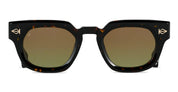 Ottica Mondello Roma - T HENRI - TAE012 - TUATARA - PETRA - Acetate - shape Panto - Havana - EYEWEAR - SUNGLASSES - Unisex,Uomo,Donna,Women,Men - lens Gradient green - Made In Japan