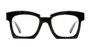 Ottica Mondello Roma - Kuboraum - KRO0K5BSP00000OP - MASK K5 - BSP TITLTED ARC RX  - Acetate - shape  - Black - EYEWEAR - EYEGLASSES - Uomo,Men - lens Clear - Made In Italy