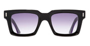 Ottica Mondello Roma - Cutler and Gross - CGSN-1386-52-10 - 1386 - PURPLE ON BLACK - Acetate - shape Squared - purple - EYEWEAR - SUNGLASSES - Unisex,Uomo,Donna,Women,Men - lens purple gradient - Made In Italy