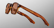 Ottica Mondello Roma - Jacques Marie Mage - JMMZPX-18P - ZEPHIRIN 47 - BOURBON - Acetate - shape Squared - brown - EYEWEAR - SUNGLASSES - Uomo,Men - lens Brown - Made In Japan