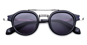 Ottica Mondello Roma - Jacques Marie Mage - JMMDG-18U - DELAGE - HUDSON - Acetate, titanium - shape Round - blue - EYEWEAR - SUNGLASSES - Unisex,Uomo,Donna,Women,Men - lens Blue - Made In Japan