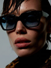 Ottica Mondello Roma - T HENRI - UAC - UTOPIA - CHAMPAGNE - Acetate - shape Squared - Champagne - EYEWEAR - SUNGLASSES - Unisex,Uomo,Donna,Women,Men - lens Gradient brown - Made In Japan