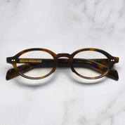 Ottica Mondello Roma - Cutler and Gross - CGOP-GR13-49-02 - GR13 - HAVANA RX - Acetate - shape Oval - Havana - EYEWEAR - EYEGLASSES - Unisex,Uomo,Donna,Women,Men - lens Clear - Made In Italy
