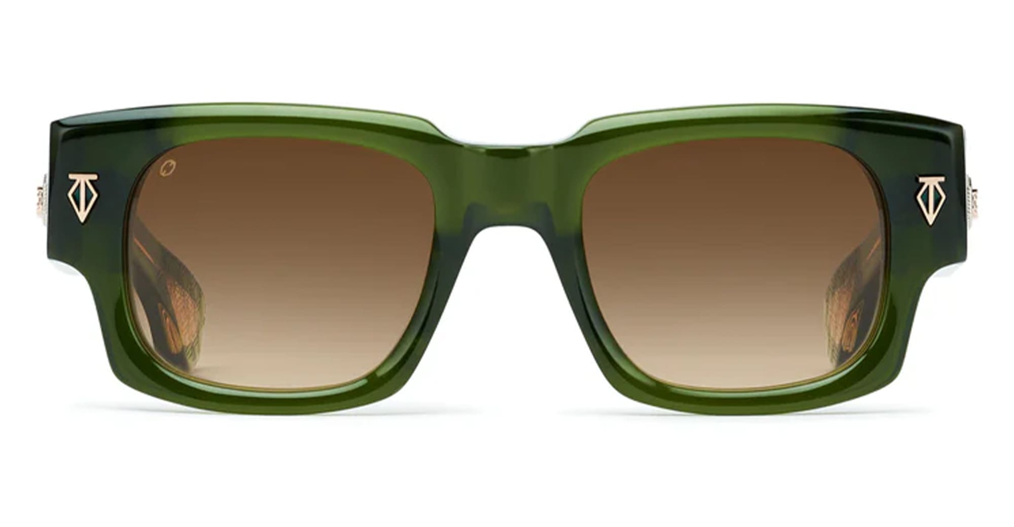Ottica Mondello Roma - T HENRI - DUAH - DUSEMBERG - SHAMROCK - Acetate - shape  - brown - EYEWEAR - SUNGLASSES - Unisex,Uomo,Donna,Women,Men - lens  - Made In Japan