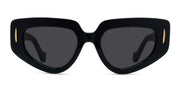 Ottica Mondello Roma - Loewe - LW40160I5101A - ANAGRAM LW40160I - BLACK - Acetate - shape  - Black - EYEWEAR - SUNGLASSES - Donna,Women - lens  - Made In Italy